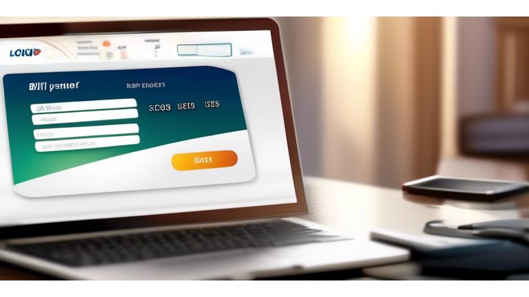 Screenshot of payment details entry form