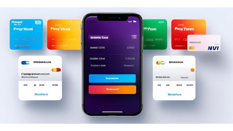 Screenshot of payment method options